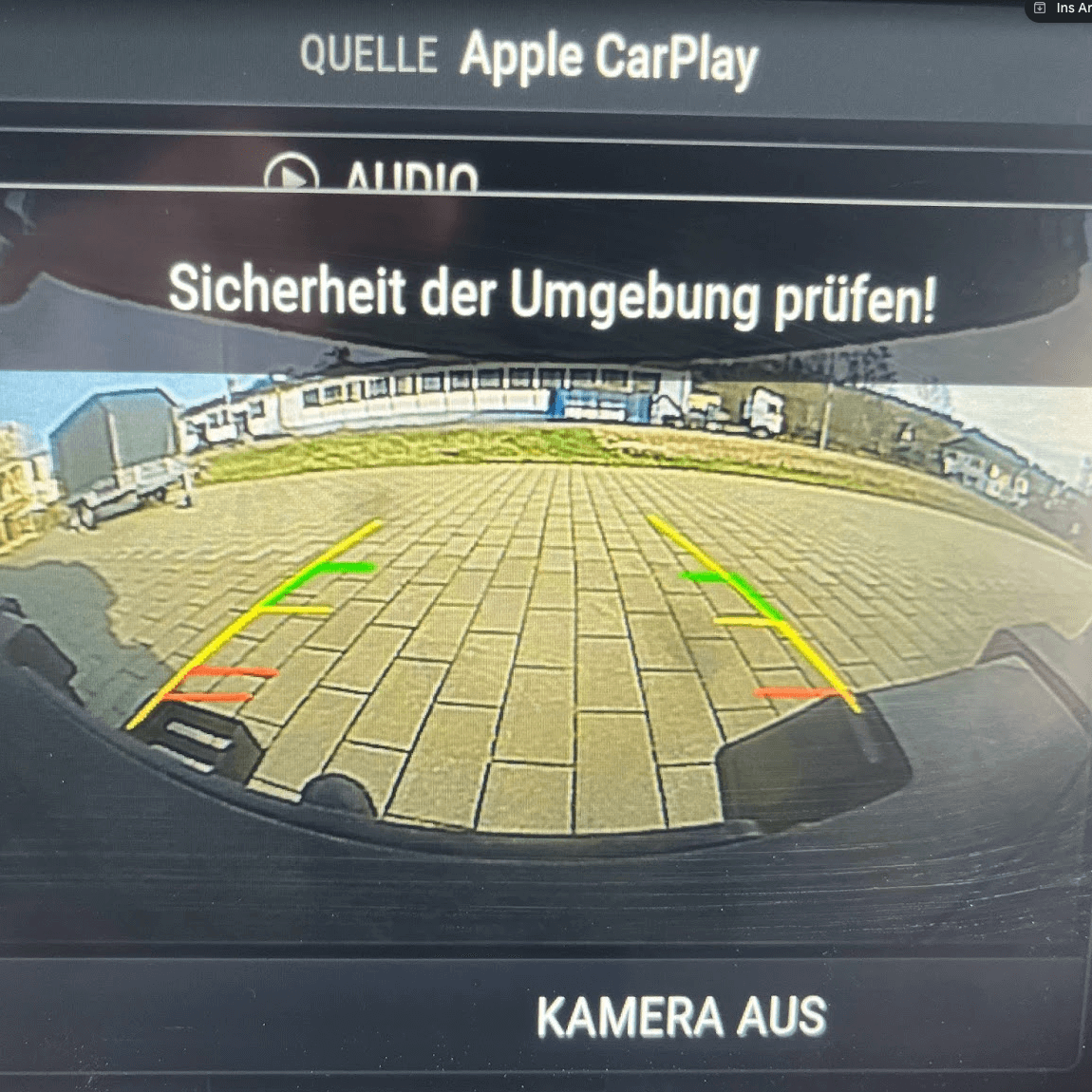 Blendschutz für die Rückfahrkamera