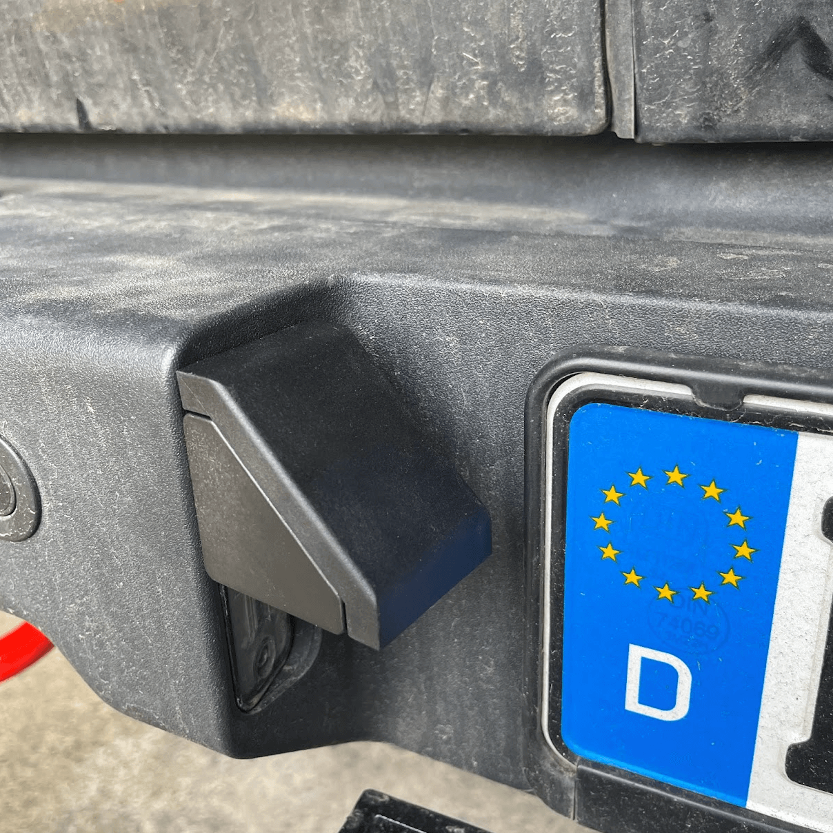 Blendschutz für die Rückfahrkamera