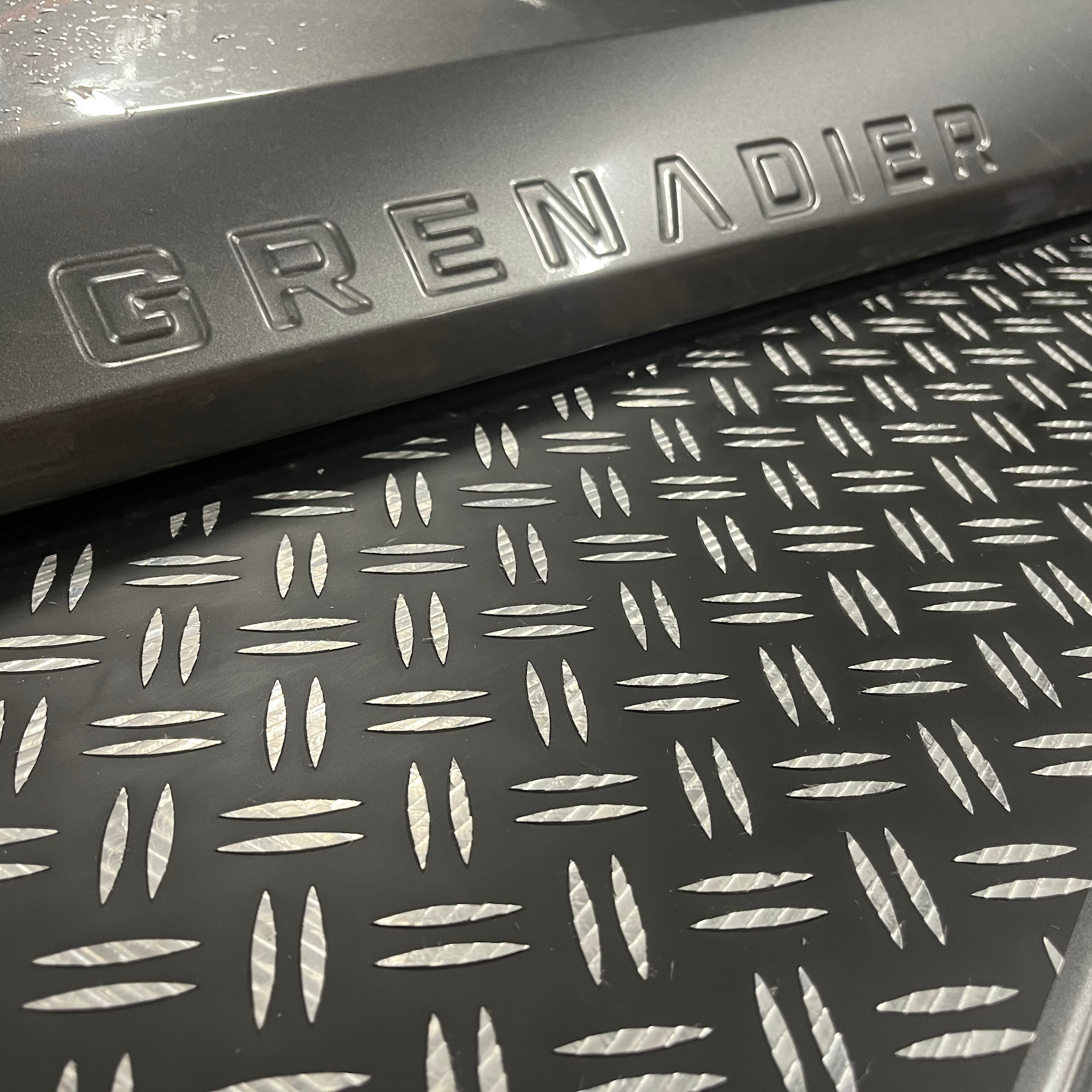 Kotflügel Chequer Plates