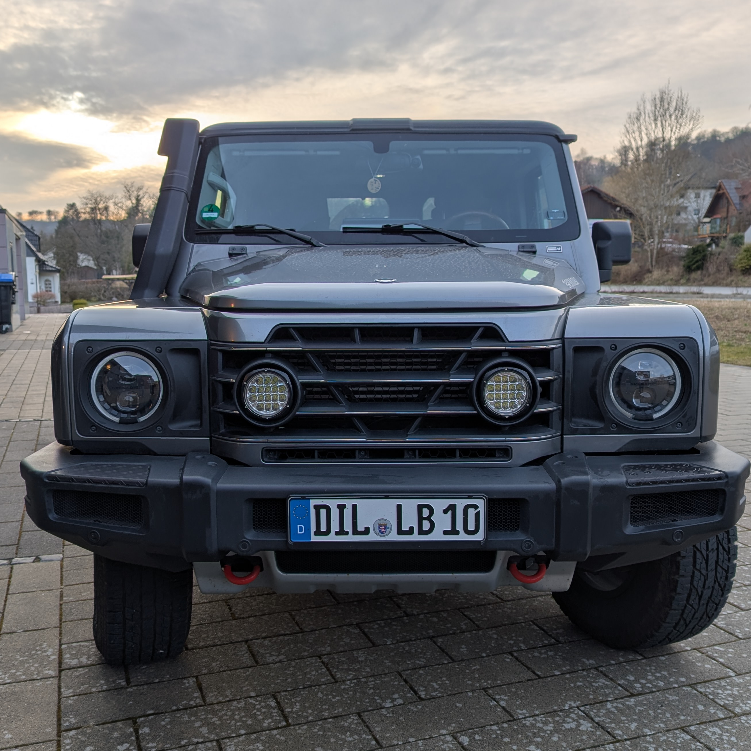 Grenadier LED auxiliary headlight upgrade
