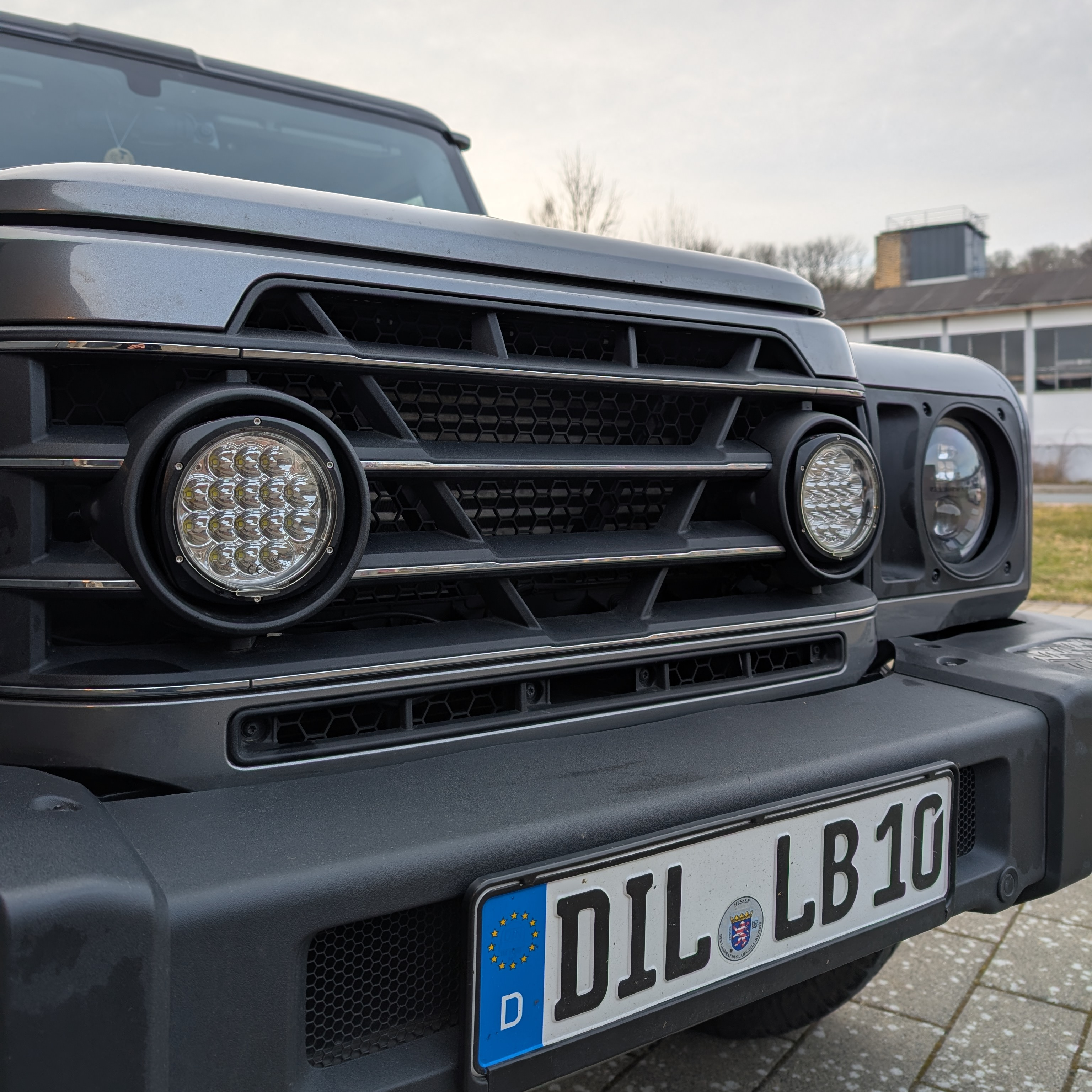 Grenadier LED auxiliary headlight upgrade