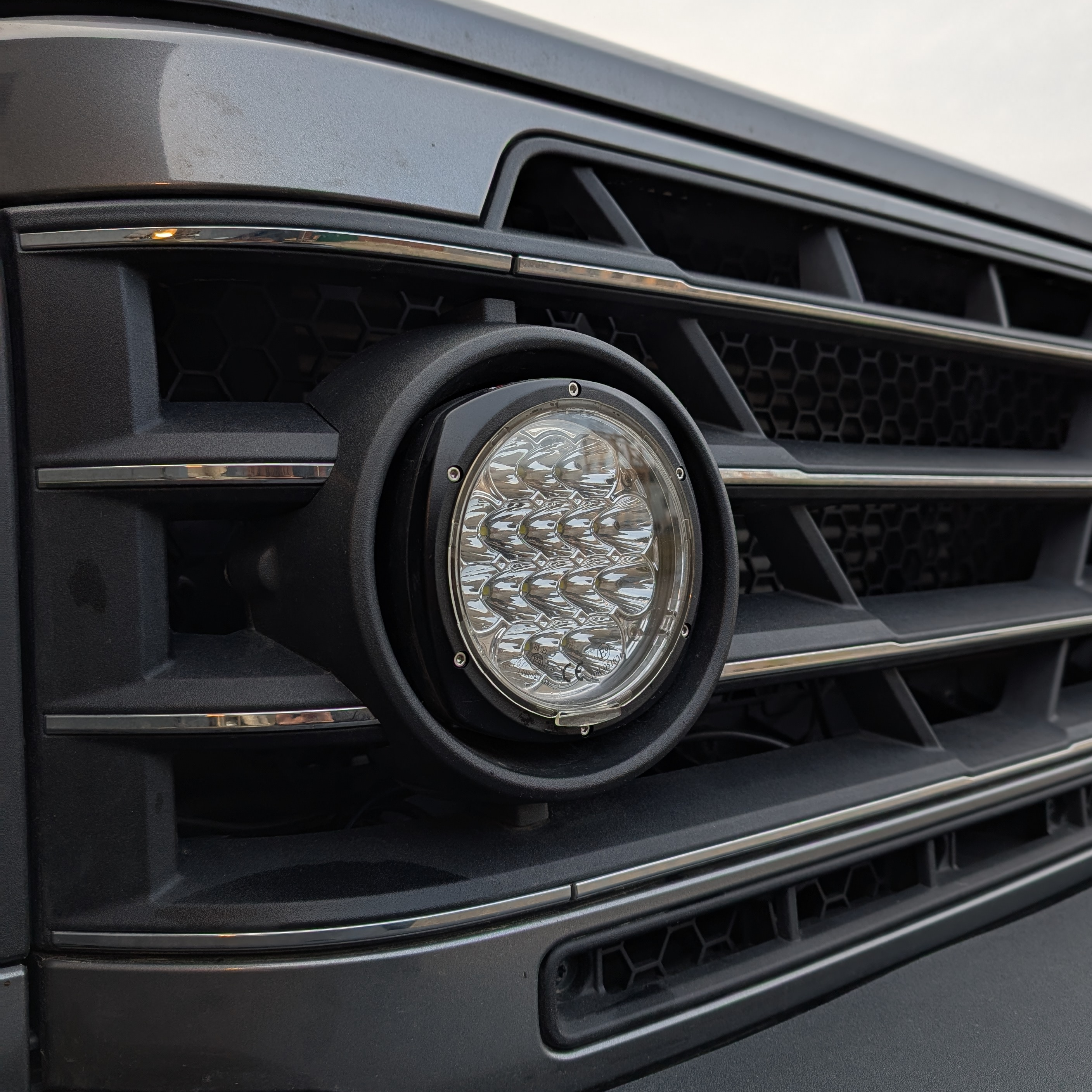 Grenadier LED auxiliary headlight upgrade