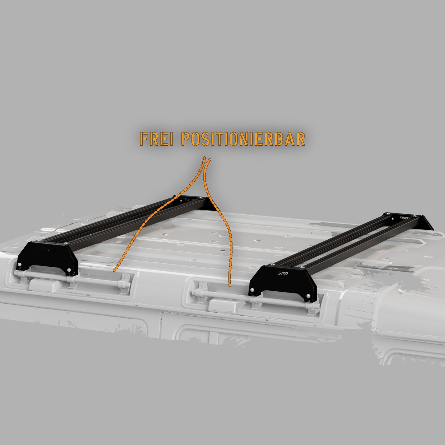 Roof rack DT2 “GorillaPack Base”